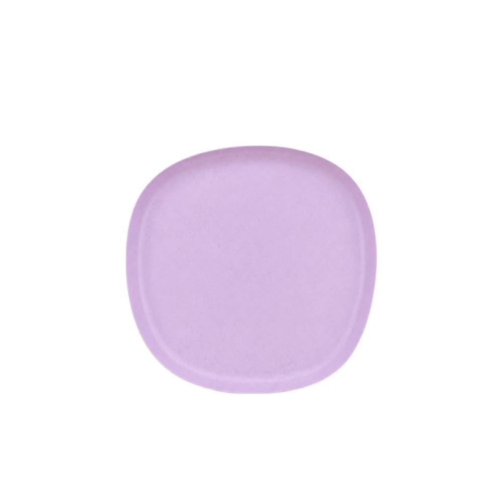 Plateau organique en fer violet 12cm
