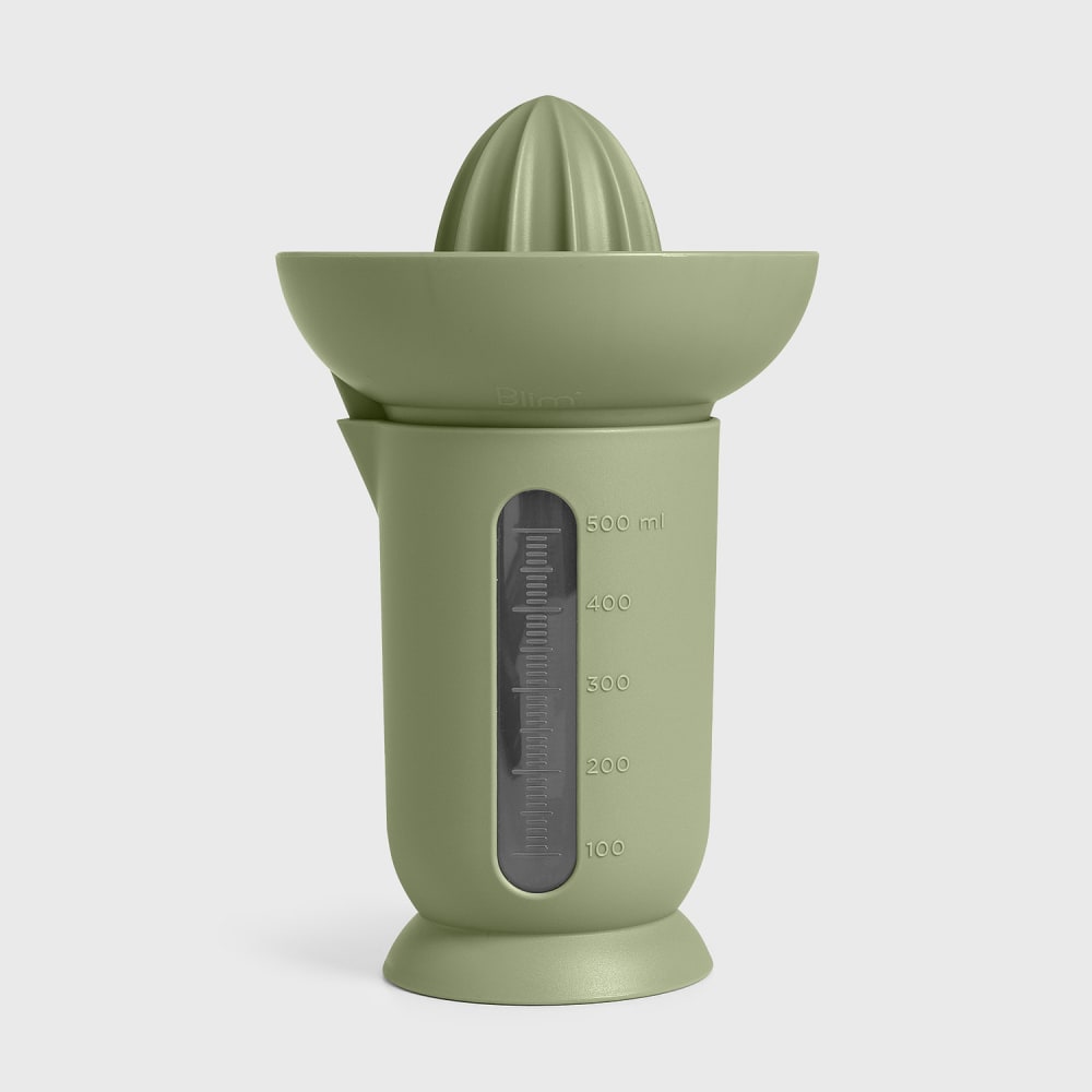 Pichet avec presse-agrumes en polypropylène vert 0,5 litre