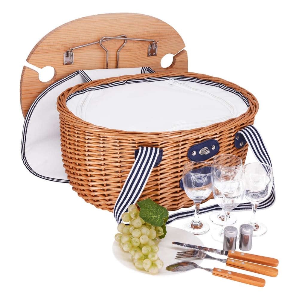 Panier pique-nique en - osier