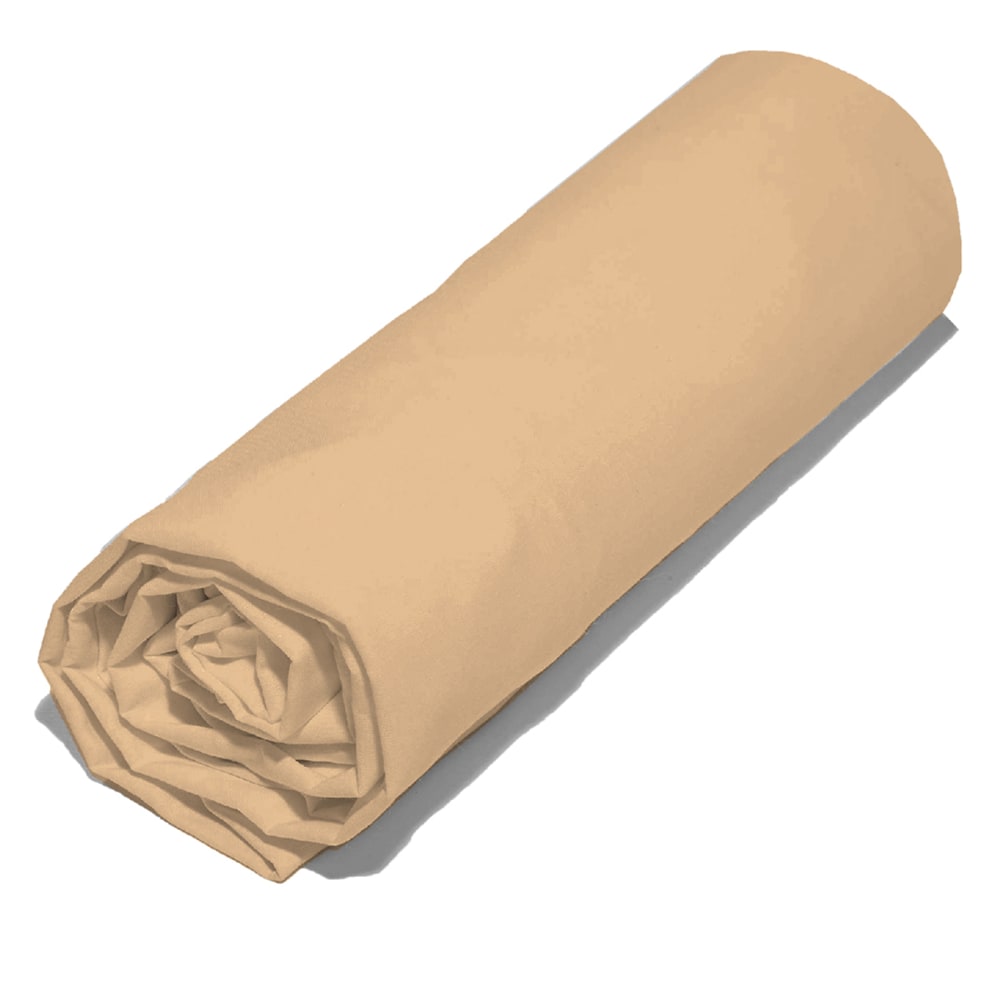 Drap housse en coton bio rose clair 140x200 cm Drap housse en coton bio rose clair 140x200 cm