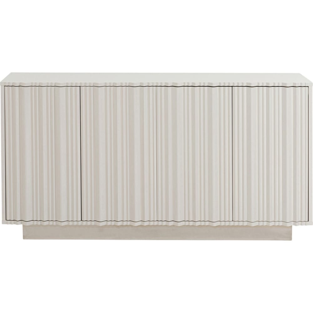 buffet 4 portes gris