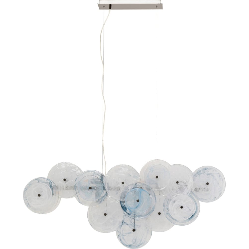 suspension en verre blanc