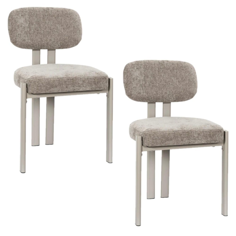Lot de 2 chaises design