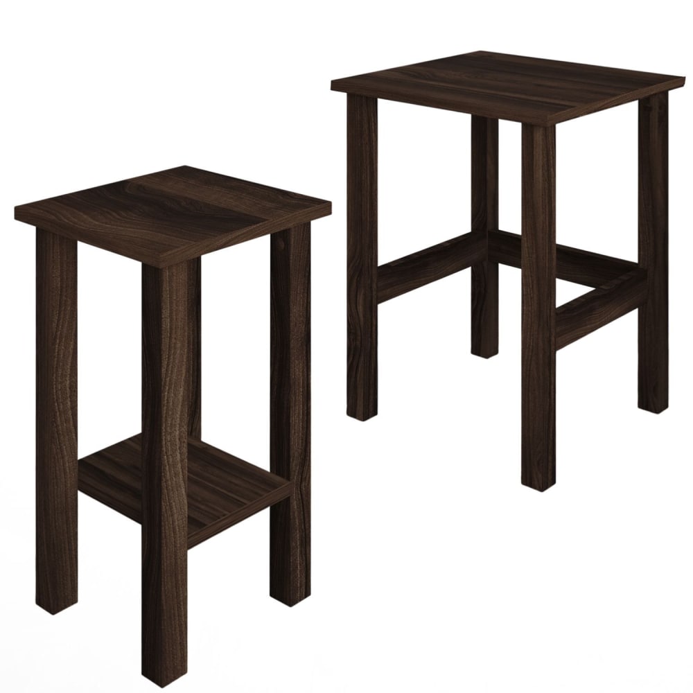 Lot de 2 tables gigognes