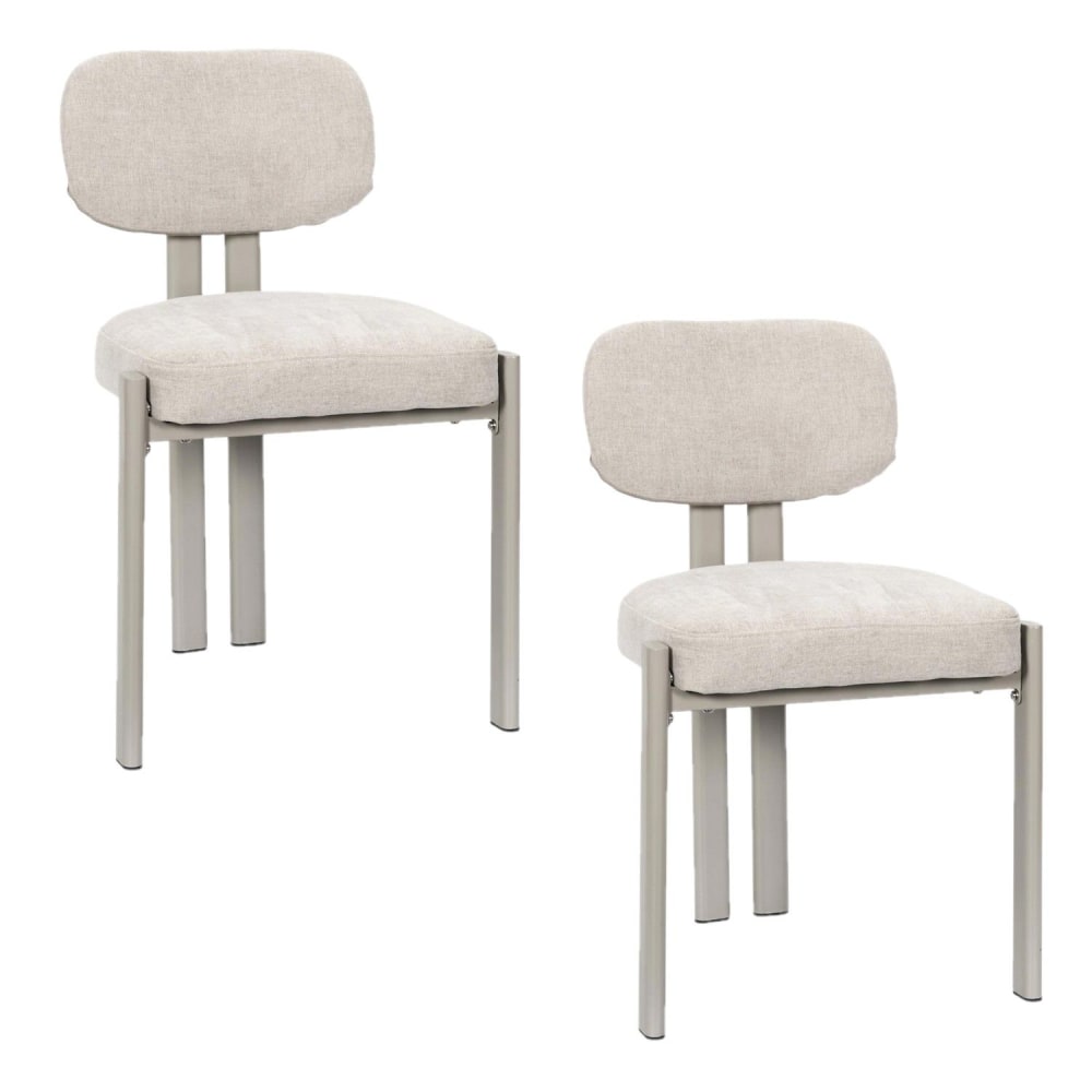 Lot de 2 chaises design