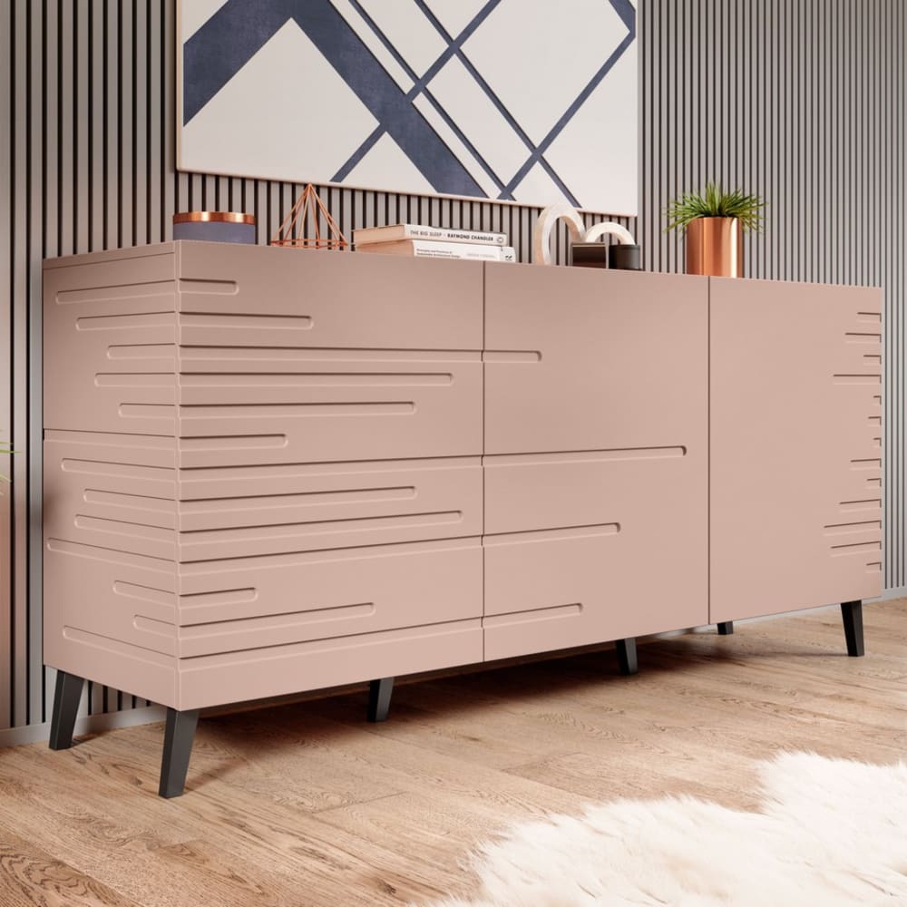 Buffet design rose mat 155cm