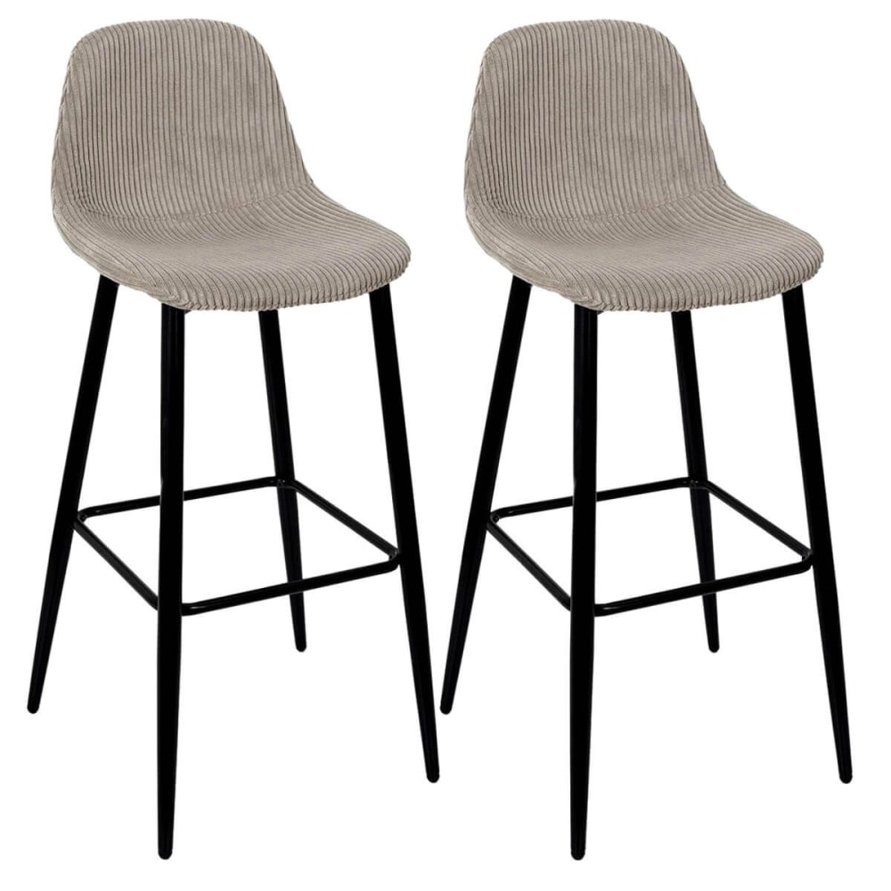 Lot de 2 tabourets de