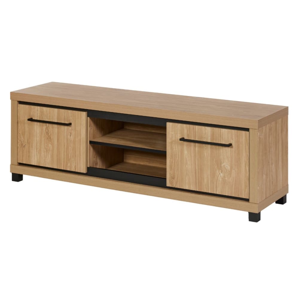 Meuble tv portes - noires