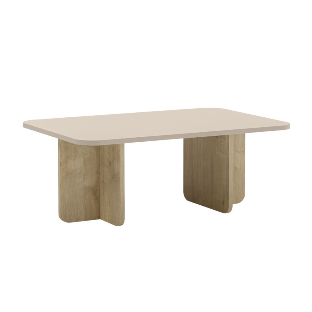 Table basse rectangulaire - plateau