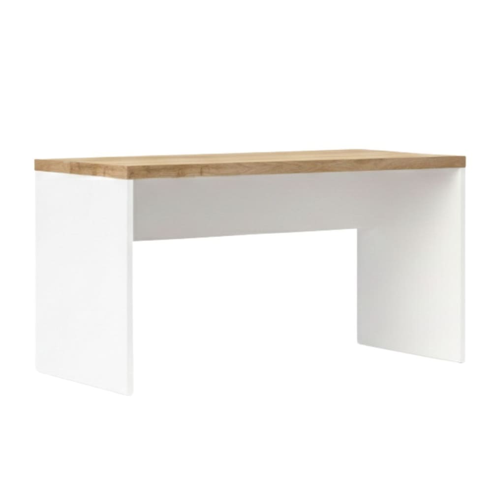 Bureau 160cm blanc laqué