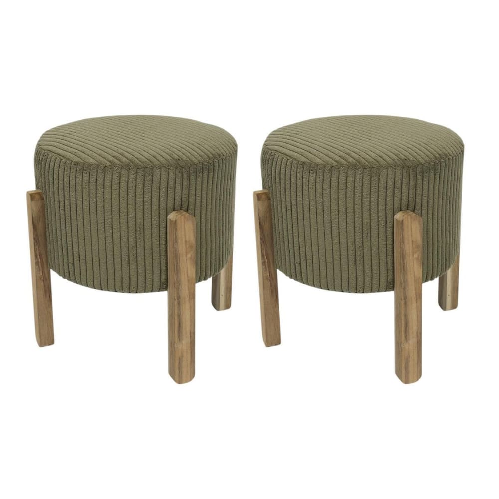 Lot de 2 tabourets en