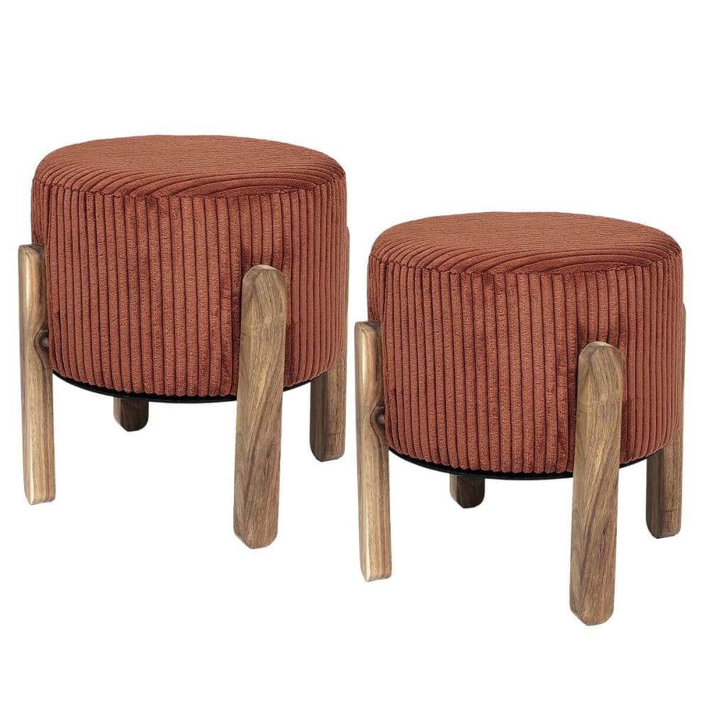 Lot de 2 tabourets en