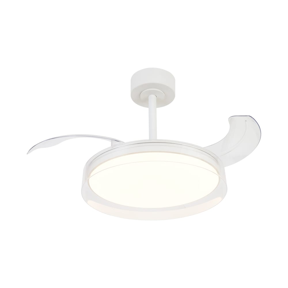 Ventilateur en métal transparent