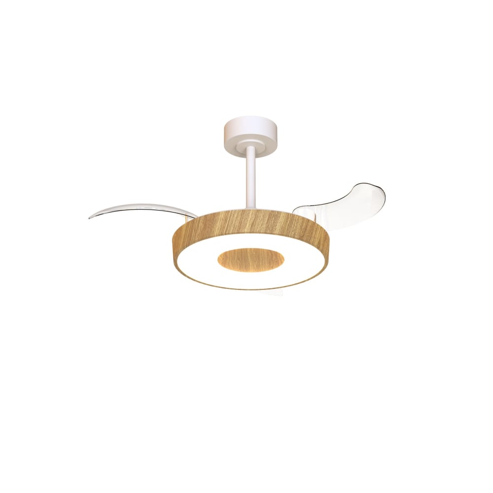 Ventilateur en métal bois