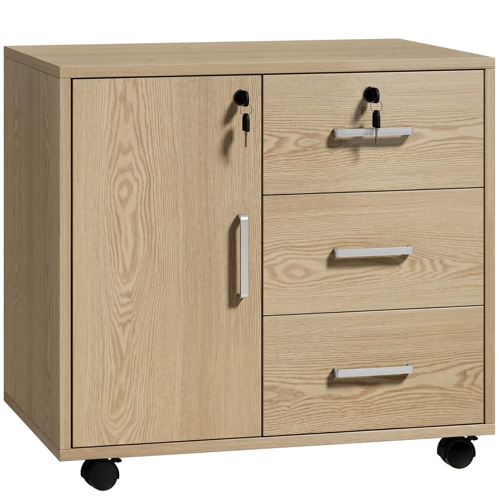 Caisson mobile 3 tiroirs - roulettes
