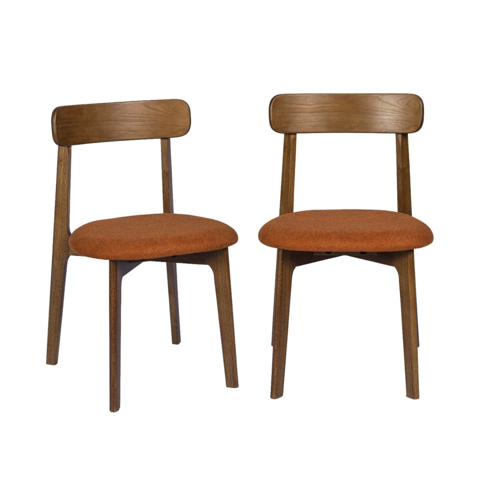 Lot de 2 chaises bois