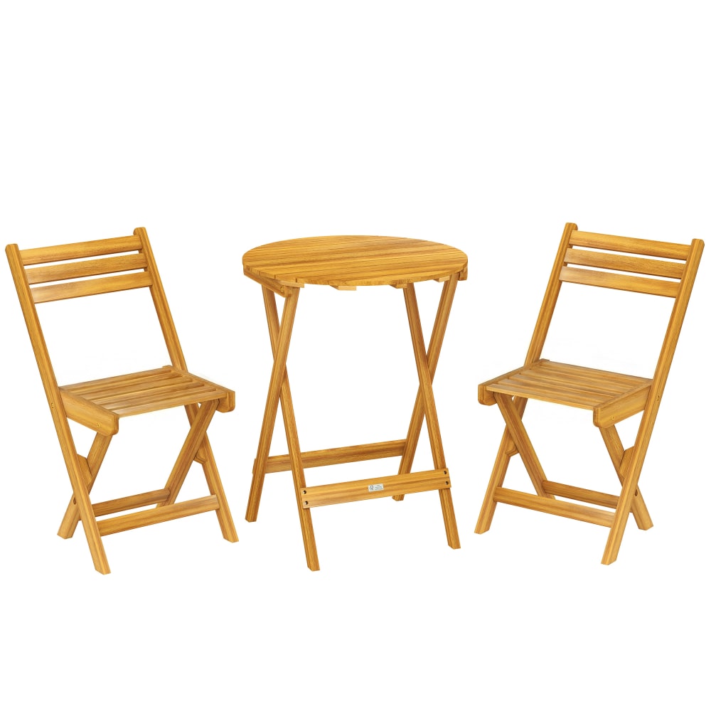 Ensemble de bistrot pliable