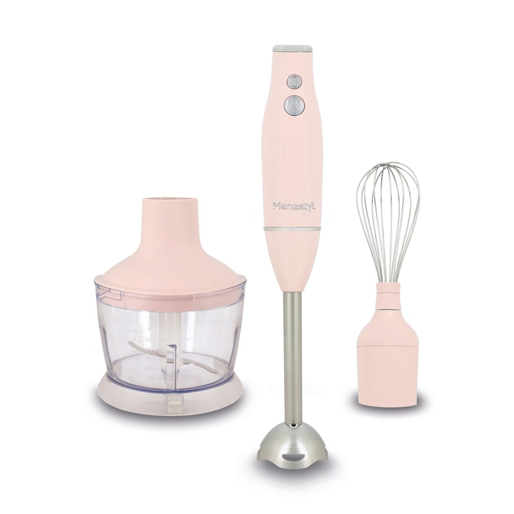Mixeur multifonction 3 en 1 rose Mixeur multifonction 3 en 1 rose