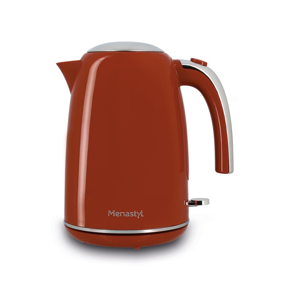 Bouilloire en acier inoxydable 1,7l brique Bouilloire en acier inoxydable 1,7l brique