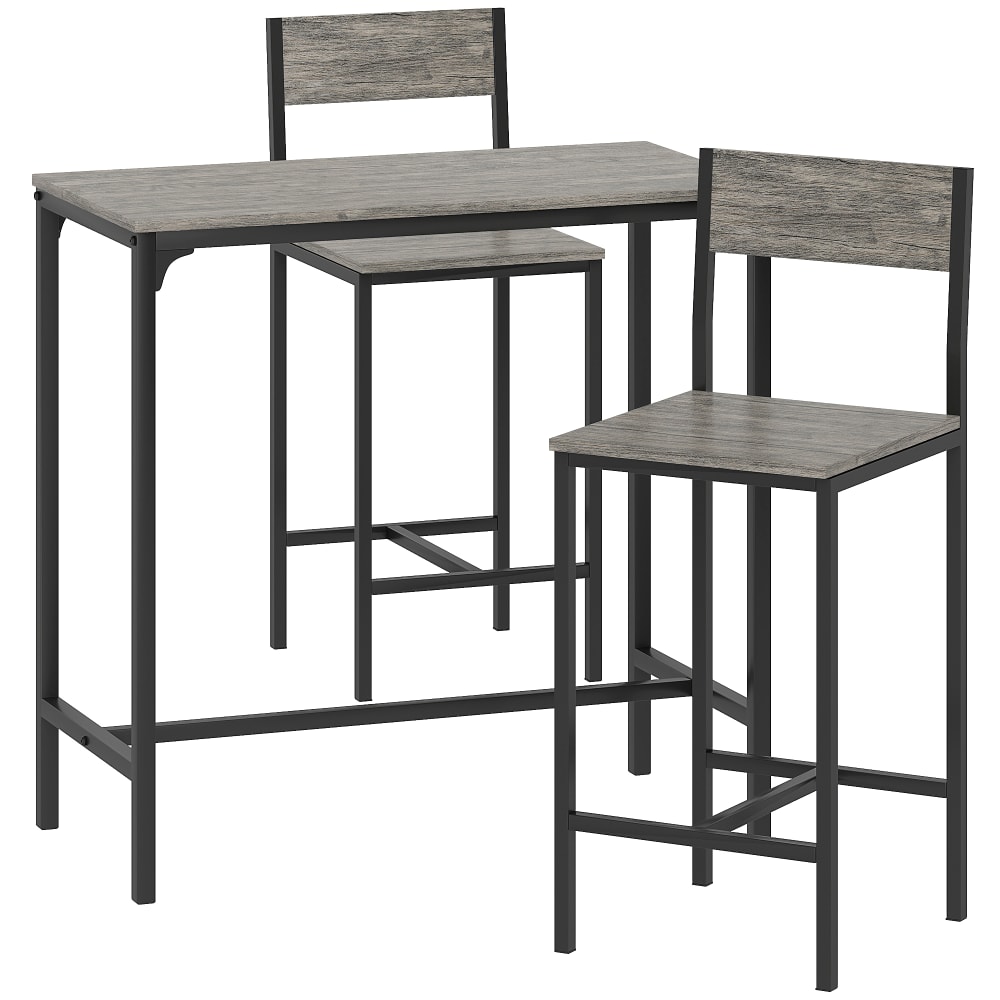 Ensemble table de bar - tabourets