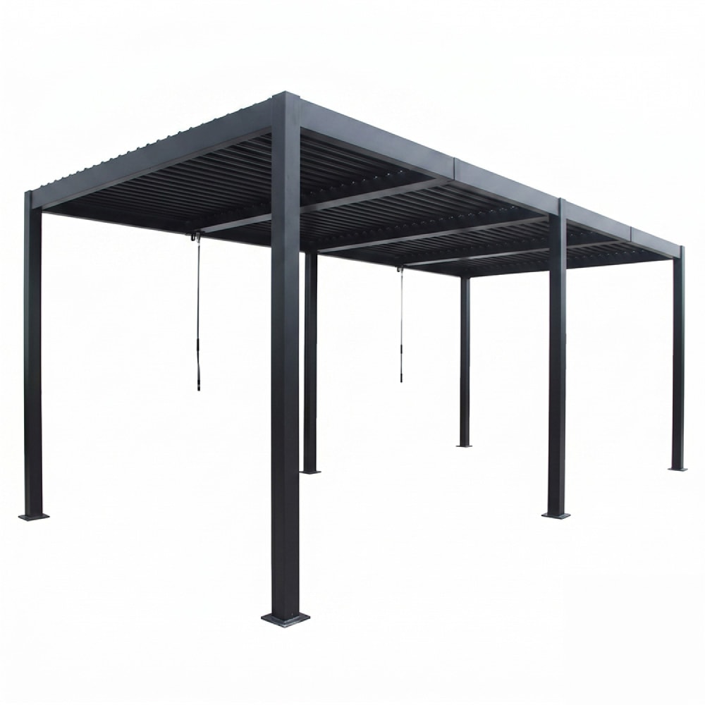 Pergola bioclimatique - noire
