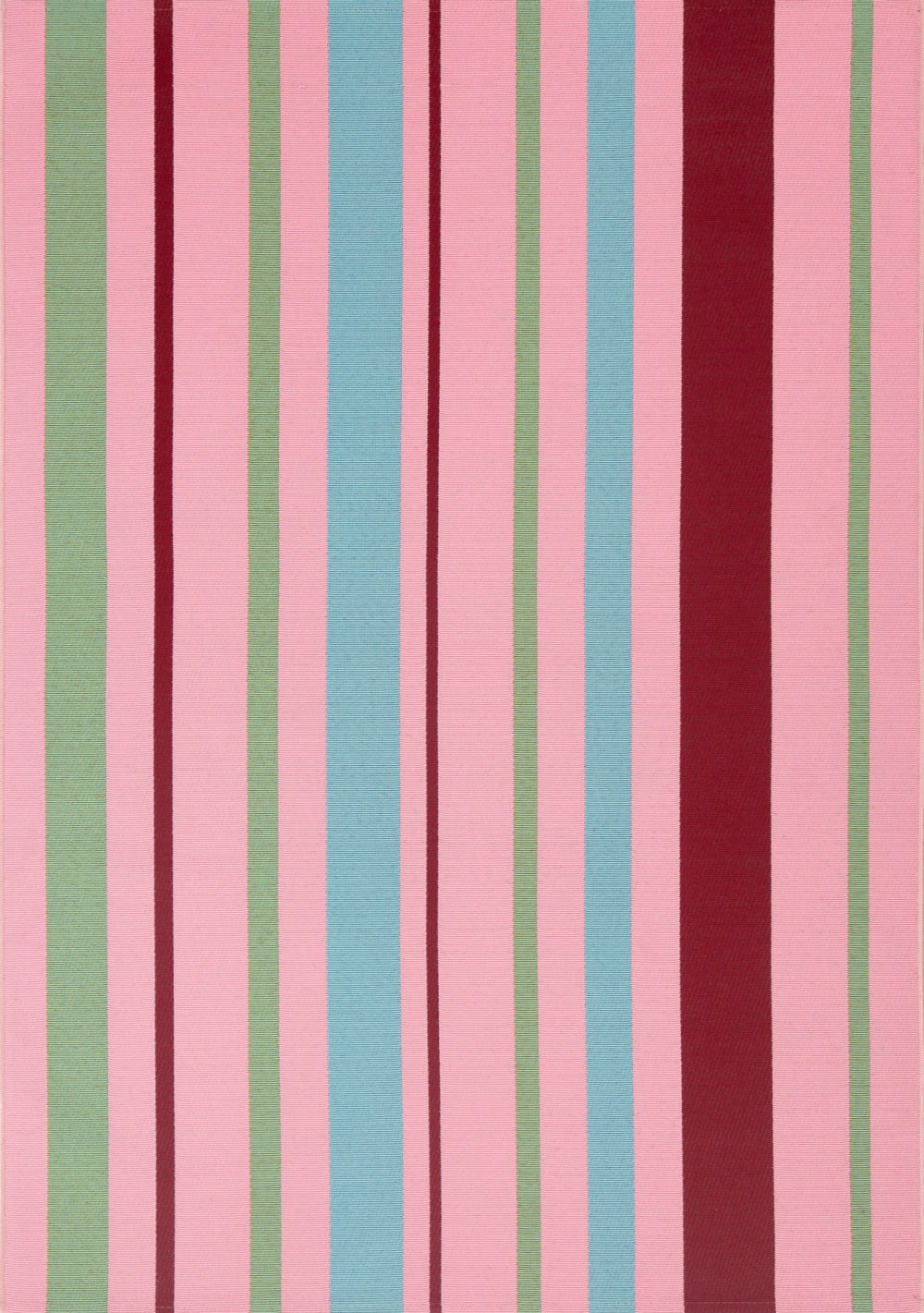 Tapis rayures rose 160x230cm