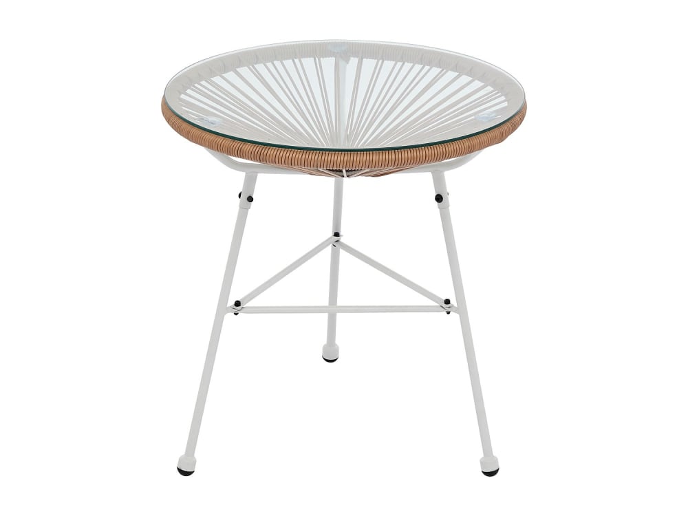 Table basse de jardin résine