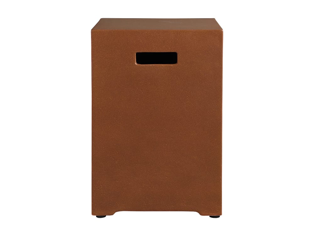 Brasero pierre artificielle terracotta