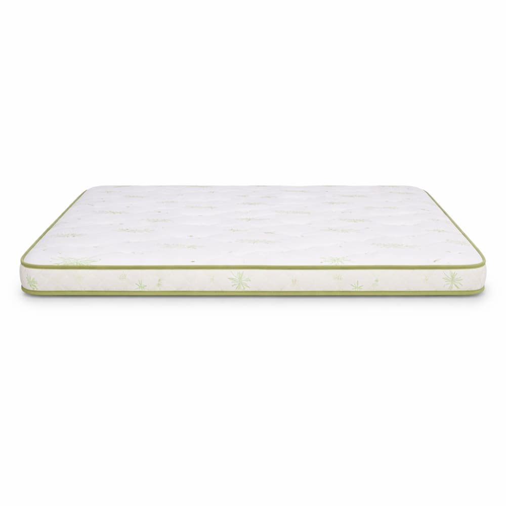 SAMPUR Surmatelas avec fibres de bambou &agrave; m&eacute;moire de forme 200x200 cm