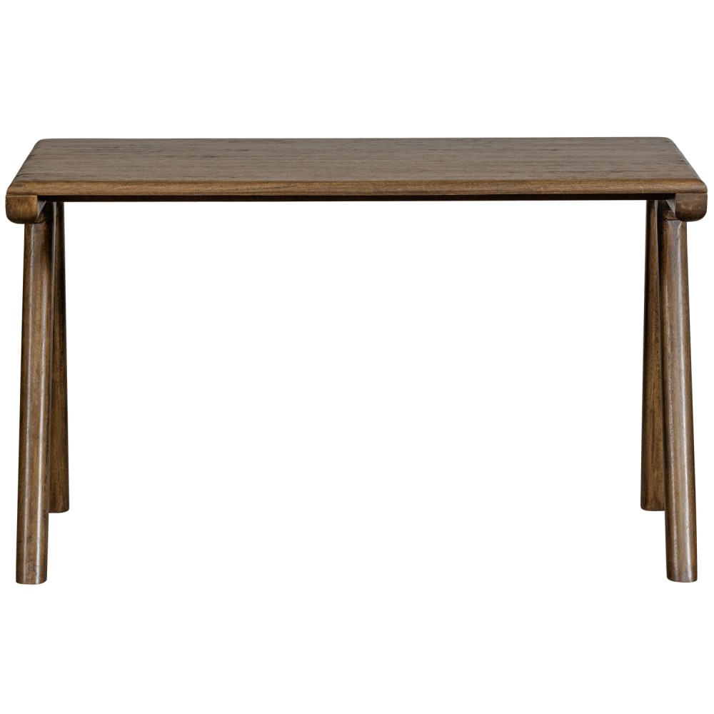 Bureau en bois de manguier - noyer