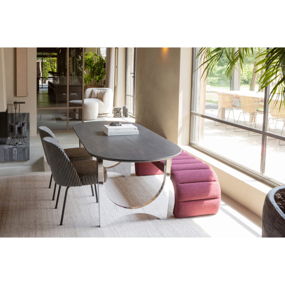 Tischbein aus Metall, Chrom - Maisons Du Monde