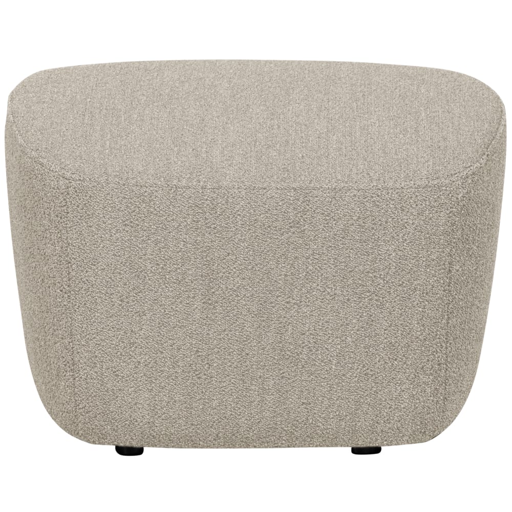 Tabouret en bouclé beige Tabouret en bouclé beige