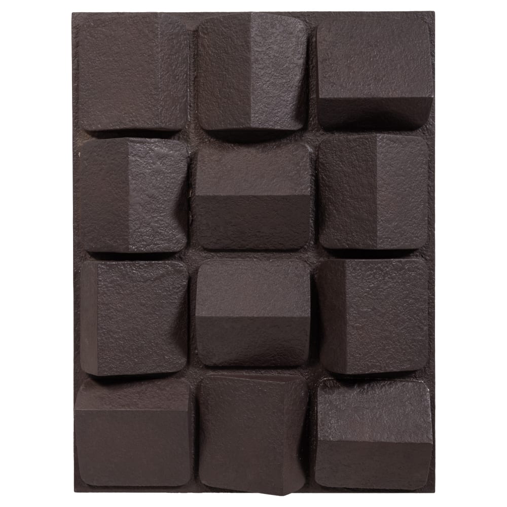 WOOOD Wanddeko aus Metall, Braun style modern Braun Holz
