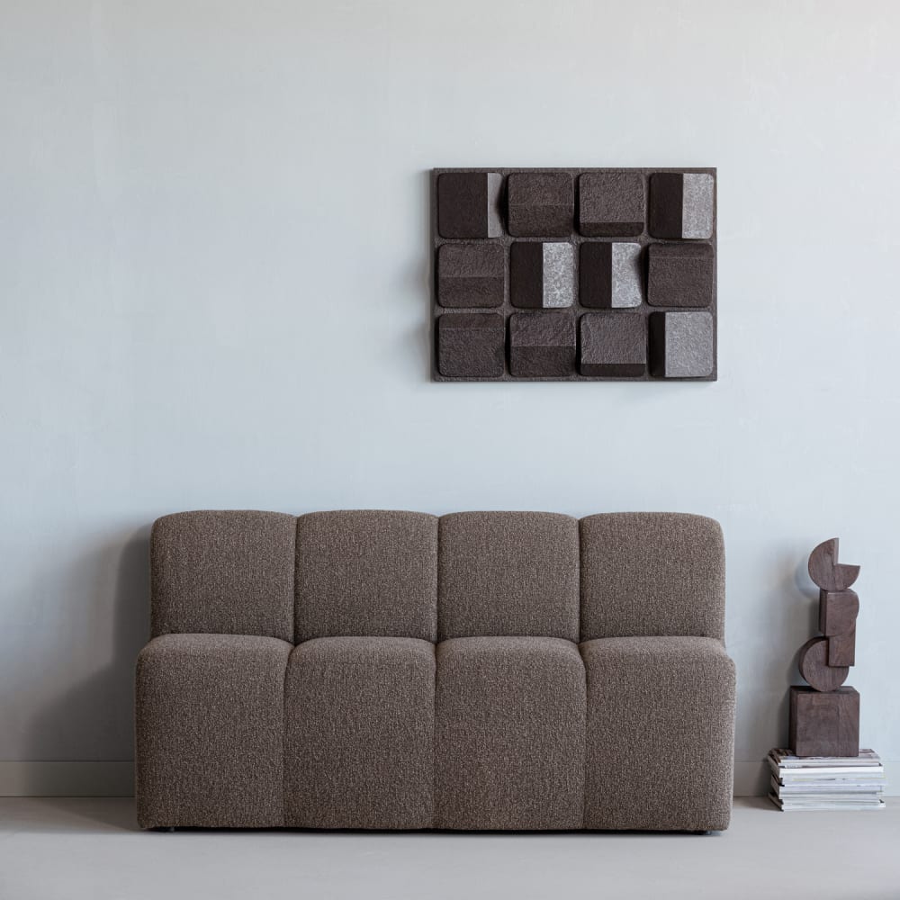 Wanddeko aus Metall, Braun - Maisons Du Monde