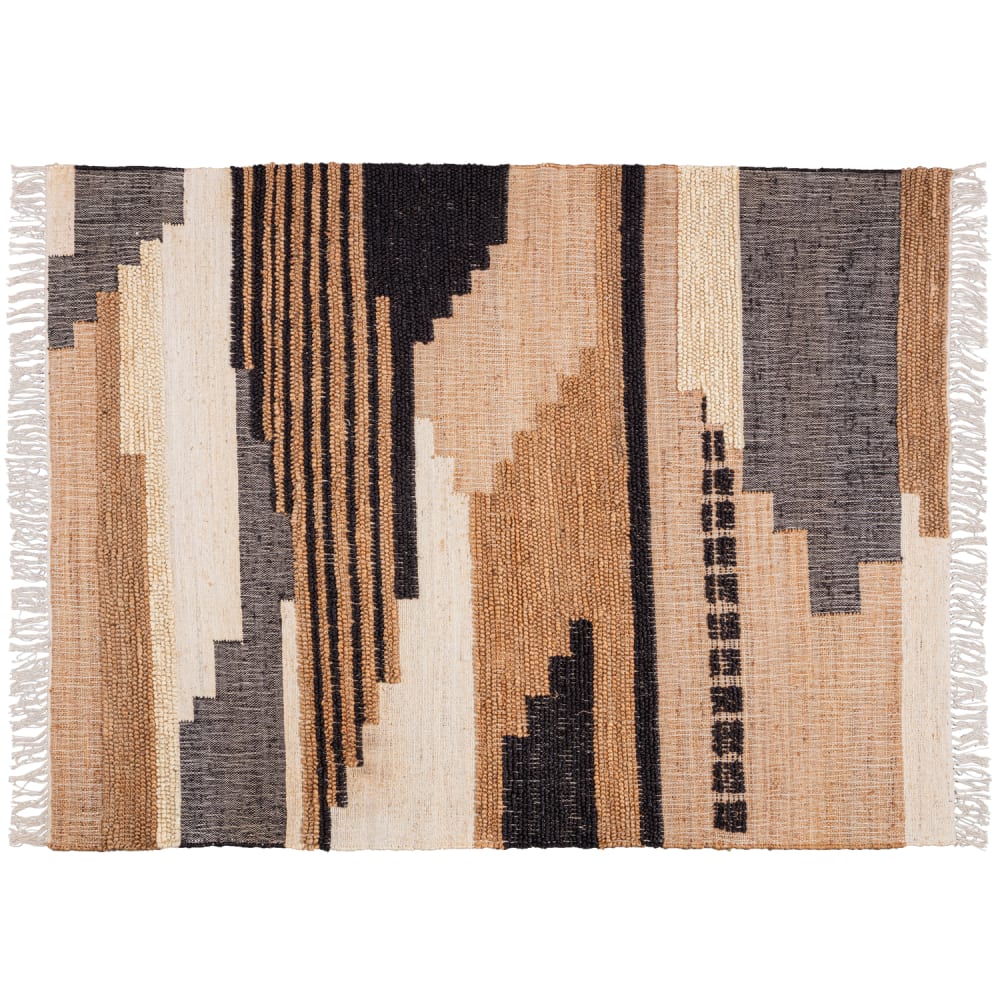 tapis en jute et coton - 170x240