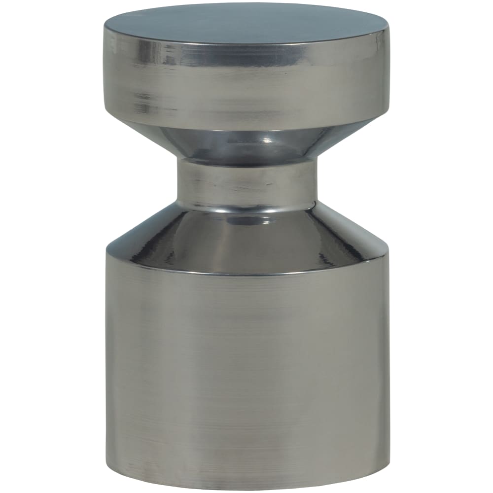 Table d'appoint en métal - chrome