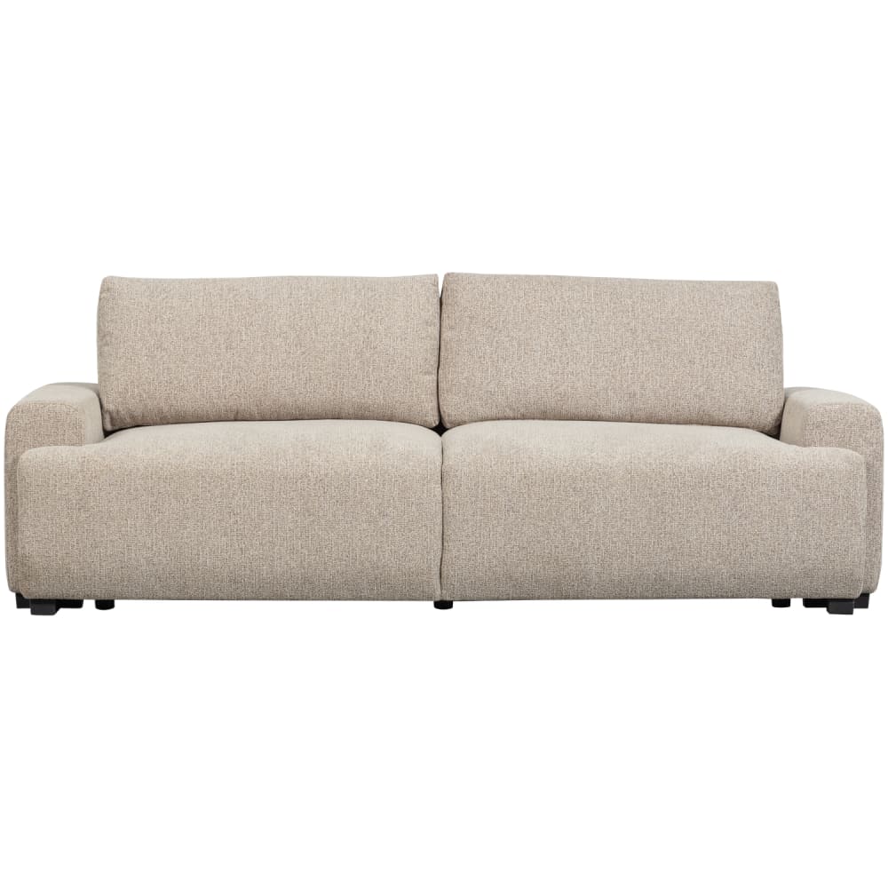 Canapé clicclac 3 places en tissu beige Canapé clicclac 3 places en tissu beige