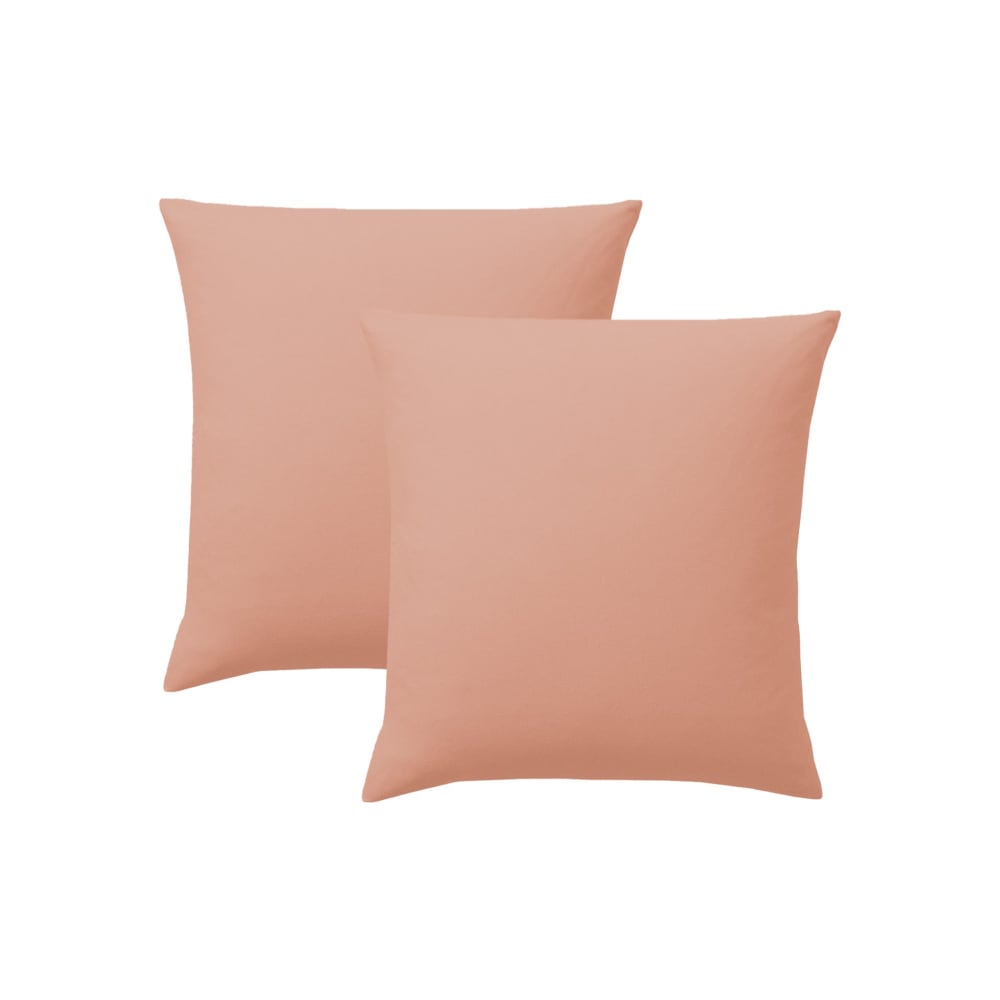 Lot de 2 taies d'oreillers - blush