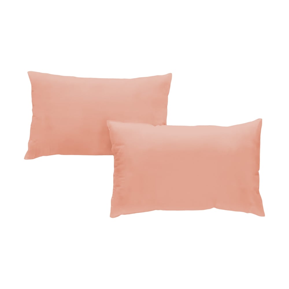 Lot de 2 taies d'oreillers - blush