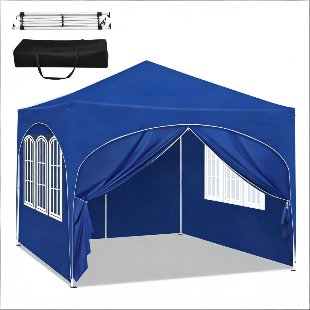 Tonnelle de jardin en - bleue