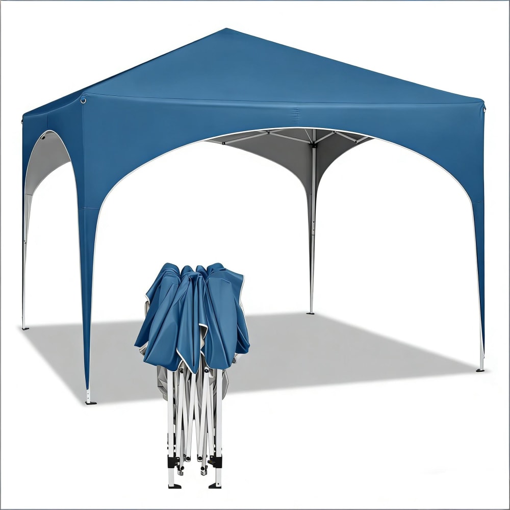 Tonnelle de jardin en - bleue