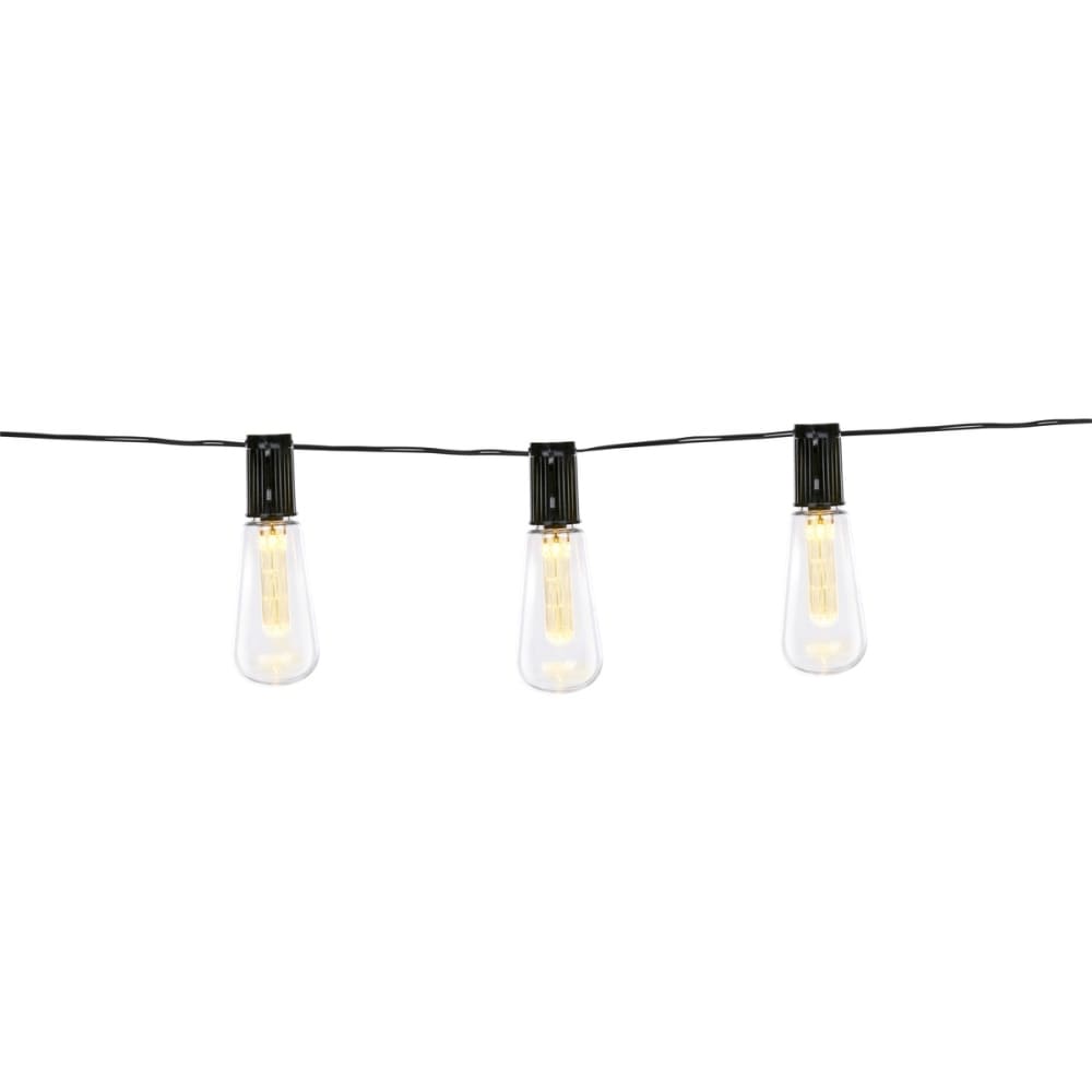 Guirlandes lumineuses noir plastique h11xl4xl335cm