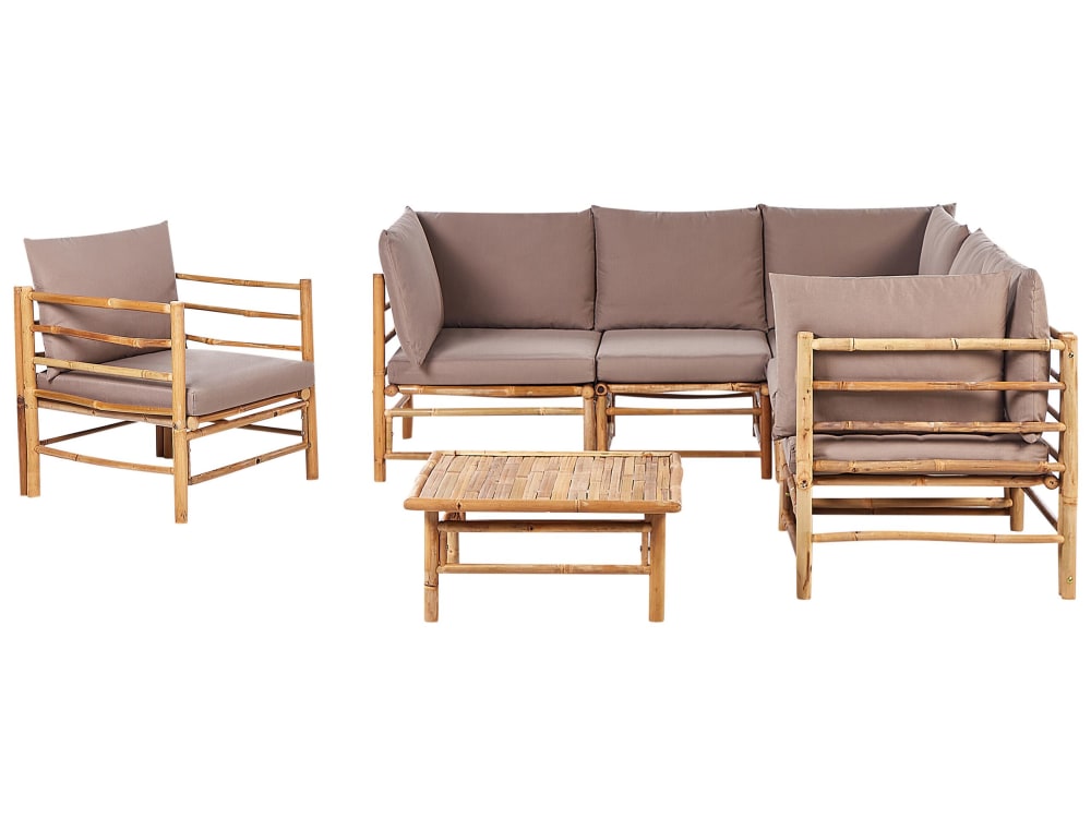 set d'extérieur en bois