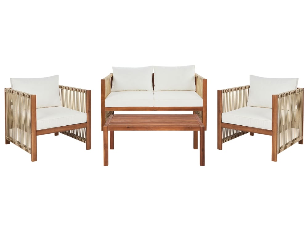set d'extérieur en bois
