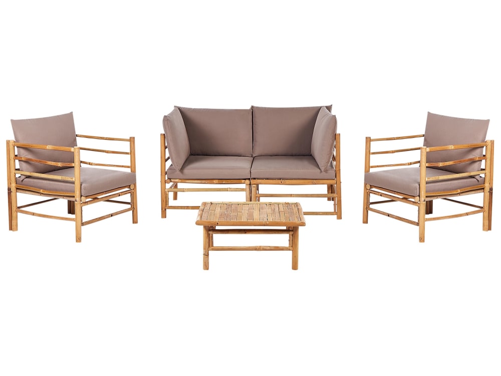 set d'extérieur en bois