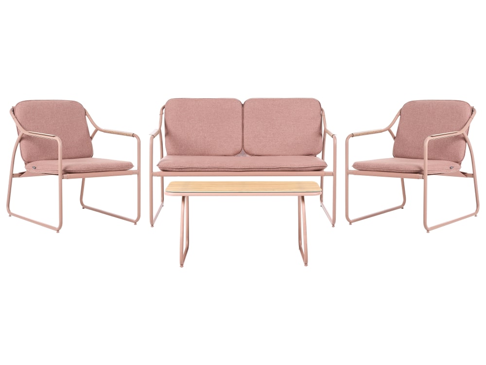 set d'extérieur en métal