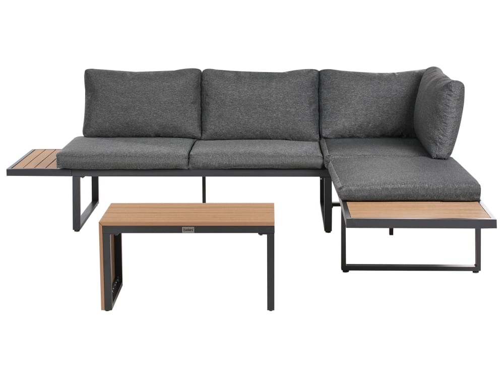 set d'extérieur en matériaux