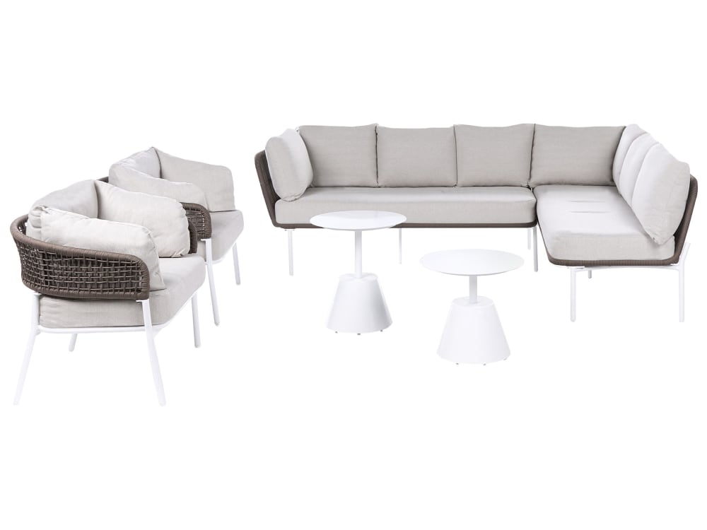 set de salon d'extérieur