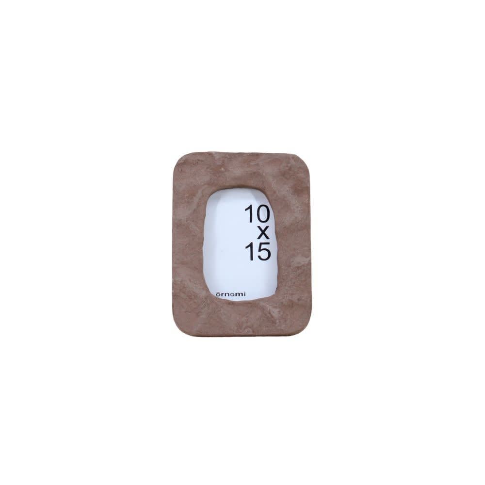 Cadre photo organique marron 20x15cm Cadre photo organique marron 20x15cm