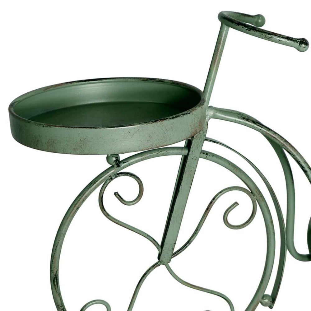 Support cache-pot vert, 55x24x35 cm — vue 4